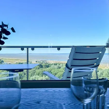 Ferienwohnung-86-mit-panorama-meerblick-im-strandhochhaus-doese * Cuxhaven